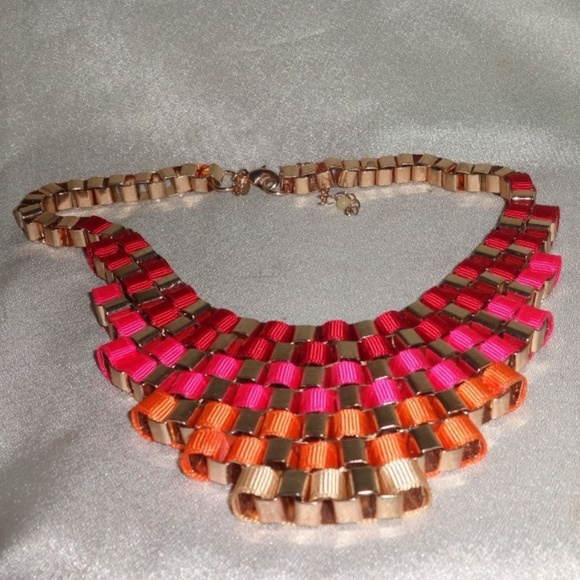 MARK BY AVON CHUNKY GOLD TONED 14.5" LONG CHOKER NECKLACE - Picture 6 of 8